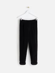 Oliver Bonas Black Corduroy Straight Leg Trousers - Image 3 of 8