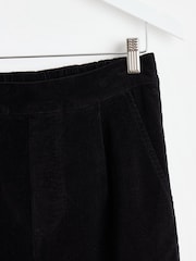 Oliver Bonas Black Corduroy Straight Leg Trousers - Image 6 of 8