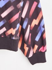 Oliver Bonas Geometrijski potisk; vzorec 100% Cotton zgornji del trenirke; majica za treniranje - Slika 5 iz 6