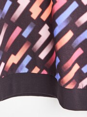 Oliver Bonas Geometrijski potisk; vzorec 100% Cotton zgornji del trenirke; majica za treniranje - Slika 6 iz 6