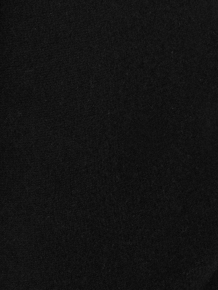 Jigsaw Black Cloud Cashmere Polo Jumper - Image 7 of 7