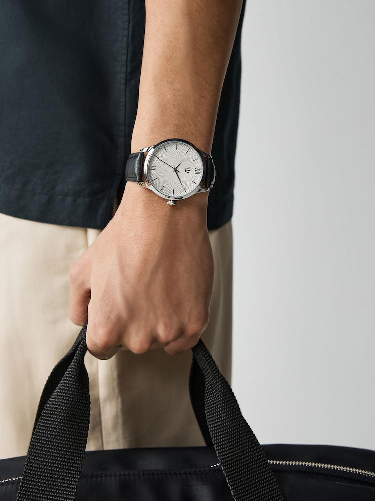 Black Texture Dial Watch - Image 2 of 6 Black Texture Dial Watch - Image 2 of 6