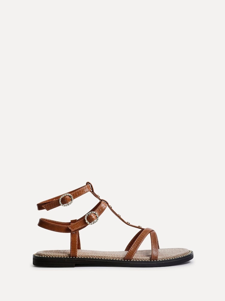 Linzi Brown Indiana Strappy Sandals - Image 2 of 5