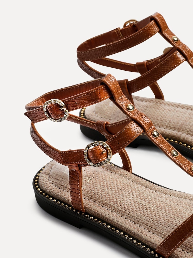 Linzi Brown Indiana Strappy Sandals - Image 5 of 5