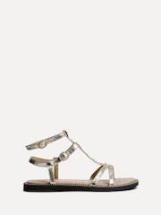 Linzi Gold Indiana Strappy Sandals - Image 3 of 6