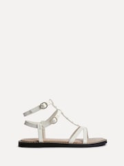 Linzi White Indiana Strappy Sandals - Image 2 of 5