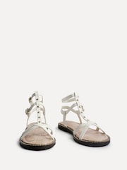 Linzi White Indiana Strappy Sandals - Image 3 of 5