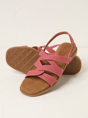 FatFace Coco Red Strappy Sandal - Image 2 of 3