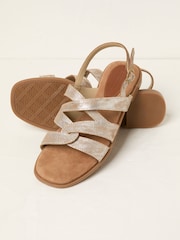 FatFace Coco Bronze Strappy Sandal - Image 3 of 3