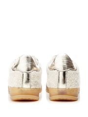 Moda in Pelle Bennet Feature Material Gum Sole Trainers - Image 3 of 4