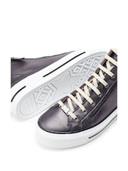 Moda in Pelle Annaken High Top Chunky Lace-Up Leather Trainers - Image 4 of 4