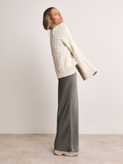 Anthology by JD Williams Grey Satin Slip Skirt - Image 1 of 4