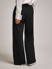 Anthology by JD Williams Black Ponte Pull-On Wide Leg Trousers - Image 2 of 4