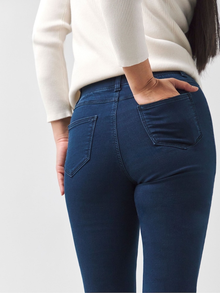 JD Williams Blue Bootcut Jeggings 2 Pack - Image 4 of 4