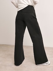 Anthology By JD Williams Black Premium Wide Leg Jeans - Image 2 of 4