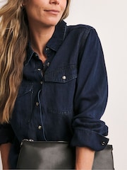 Anthology by JD Williams Blue Denim Shirt - Image 3 of 4