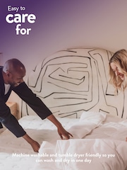 Slumberdown White Sleep Soundly Climate Control Mattress 25cm Topper - Image 6 of 7