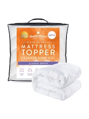 Slumberdown White Sleep Soundly Climate Control Mattress 25cm Topper - Image 7 of 7
