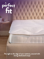 Slumberdown White Sleep Soundly Mattress 2.5cm Topper - Image 5 of 7