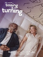 Slumberdown White Sleep Soundly Extra Deep Mattress 10cm Topper - Image 3 of 7