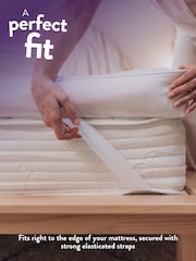 Slumberdown White Sleep Soundly Extra Deep Mattress 10cm Topper - Image 5 of 7