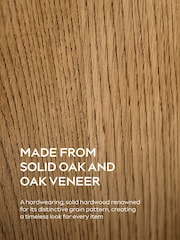 Mid Natural Margot Oak Veneer Large Sideboard - Image 11 of 11