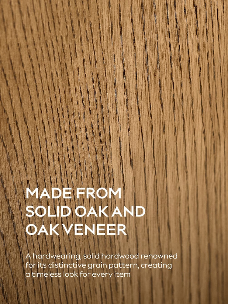 Mid Natural Margot Oak Veneer Large Sideboard - Image 11 of 11 Mid Natural Margot Oak Veneer Large Sideboard - Image 11 of 11