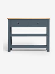 Navy Blue Malvern Cream Large Console Table - Image 3 of 6