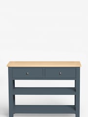 Navy Blue Malvern Cream Large Console Table - Image 6 of 6