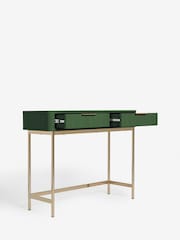 Green Emilie Ribbed Console Table - Image 6 of 8