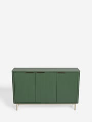 Green Emilie Ribbed Space Saving Large Sideboard - Image 10 of 10