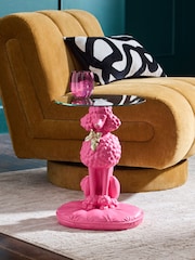 Pink Patricia Poodle Shaped Side Table - Image 1 of 4