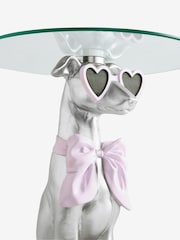 Silver Willamina Whippet Dog Side Table - Image 5 of 5