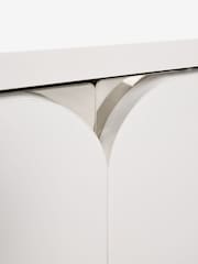 White Evie Gloss Up to 80 inch Slim TV Unit - Image 10 of 10