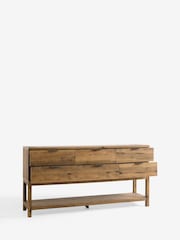 Dark Bronx Oak Bronx Effect Large Large Sideboard - Image 10 of 10