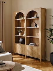 Natural Arches Mango Wood Effect Wide Shelf - Image 1 of 7