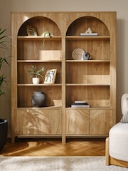 Natural Arches Mango Wood Effect Wide Shelf - Image 2 of 7