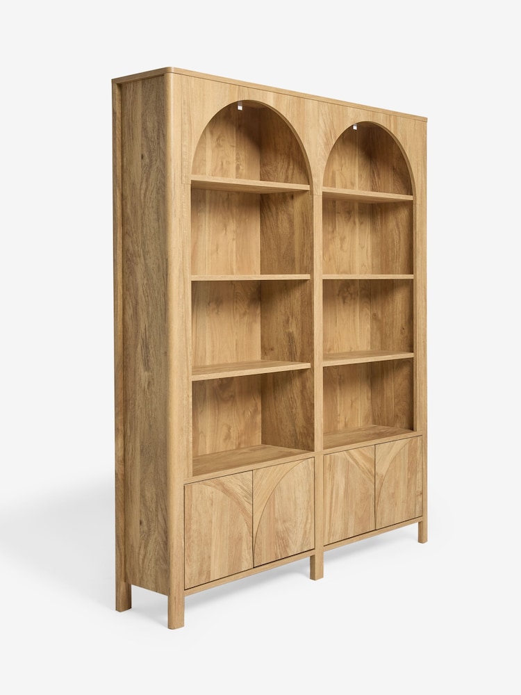 Natural Arches Mango Wood Effect Wide Shelf - Image 7 of 7