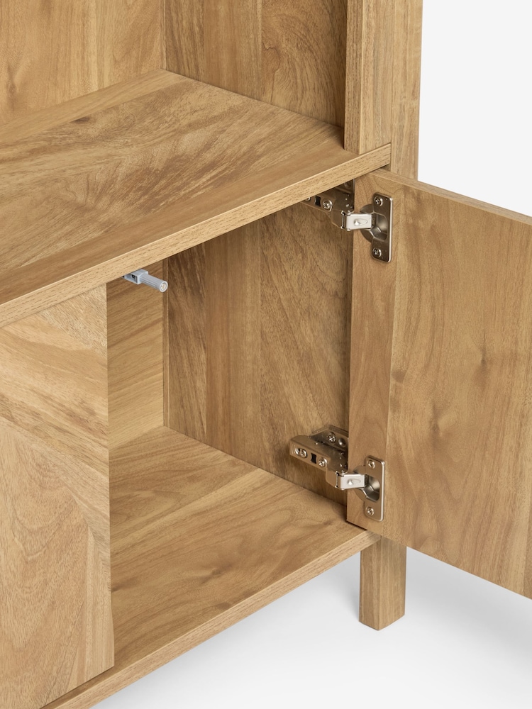 Natural Arches Mango Wood Effect Wide Shelf - Image 9 of 9 Natural Arches Mango Wood Effect Wide Shelf - Image 9 of 9