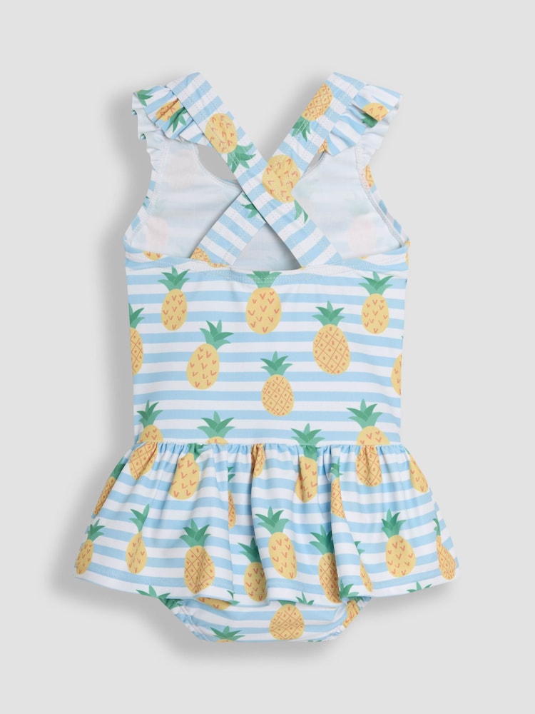 JoJo Maman Bébé Stripe Swimsuit with Nappy - Image 3 of 3