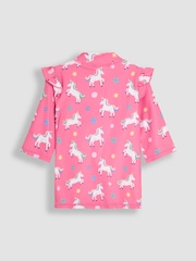 JoJo Maman Bébé Unicorn Unicorn Sun Protection Suit 2 Piece - Image 7 of 9
