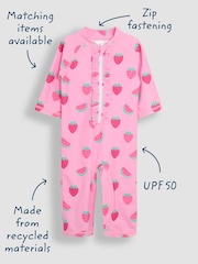 JoJo Maman Bébé Strawberry Sun Protection Suit - Imagen 3 de 5