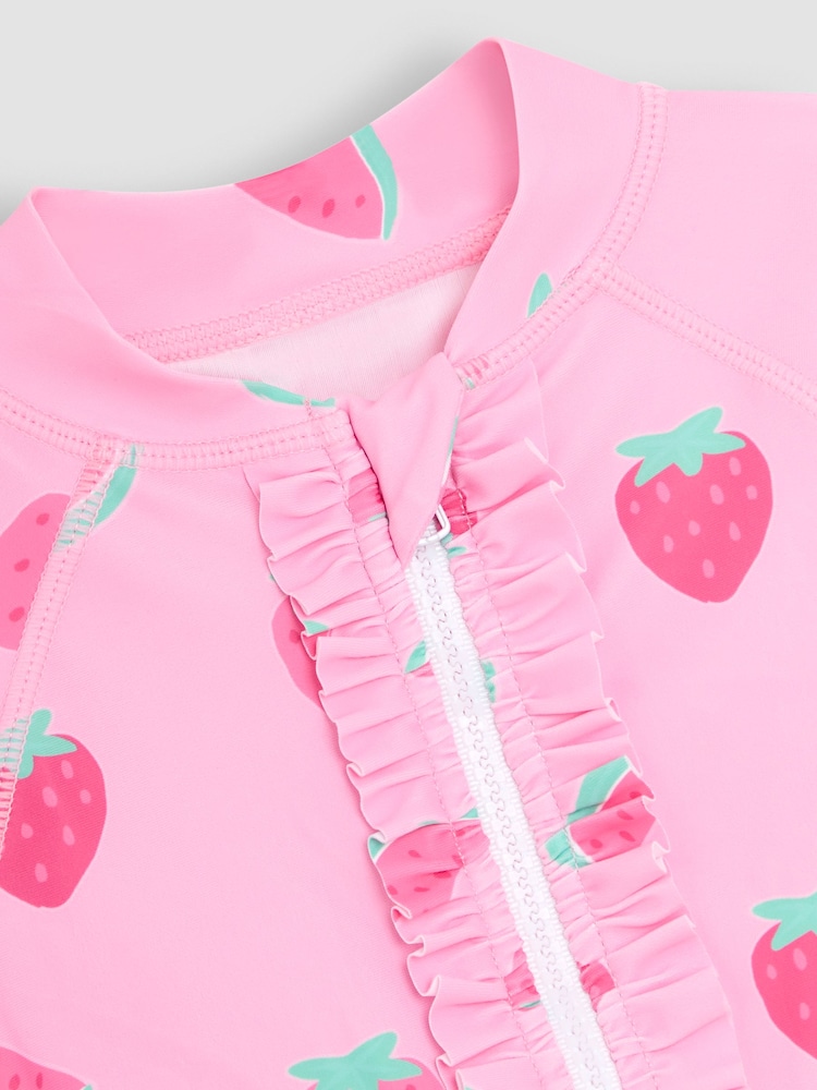 JoJo Maman Bébé Strawberry Sun Protection Suit - Imagen 5 de 5
