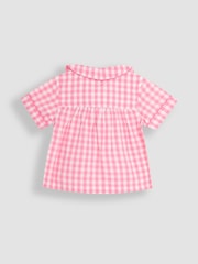 JoJo Maman Bébé Pink Peppa Pig Character Classic Woven Pyjamas - Image 3 of 6