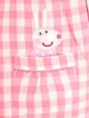 JoJo Maman Bébé Pink Peppa Pig Character Classic Woven Pyjamas - Image 5 of 6