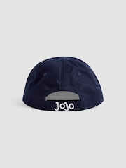 JoJo Maman Bébé Navy Appliqué Cap - Image 4 of 4