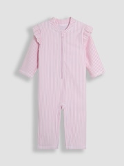 JoJo Maman Bébé Stripe Sun Protection Suit - Imagen 1 de 5