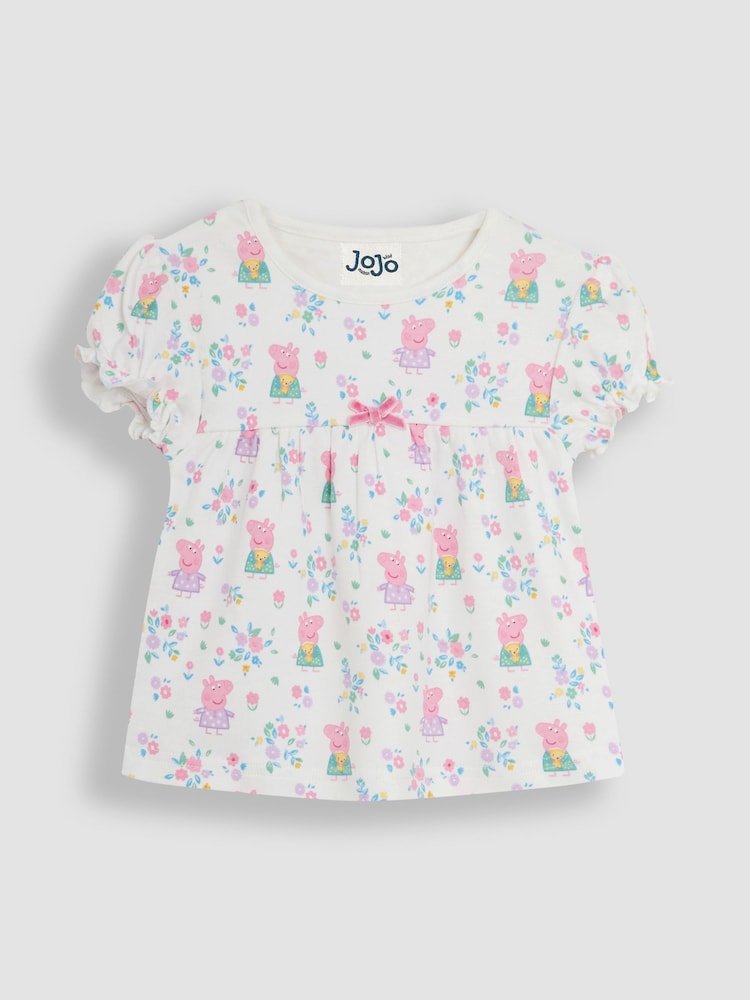 JoJo Maman Bébé Peppa Pig Jersey-Pyjamas - Bild 2 von 11 JoJo Maman Bébé Peppa Pig Jersey-Pyjamas - Bild 2 von 11
