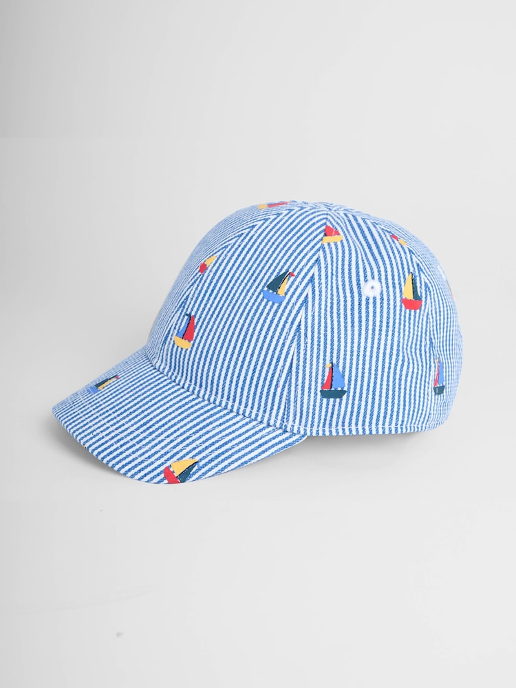 Gorra bordada de JoJo Maman Bébé - Imagen 1 de 4