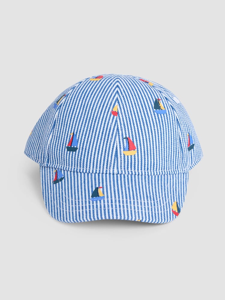 Gorra bordada de JoJo Maman Bébé - Imagen 2 de 4